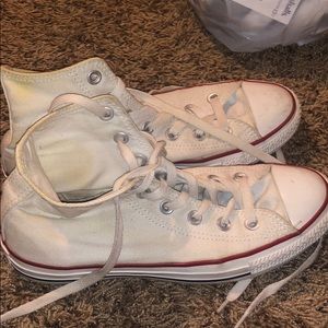 White High Top Converse